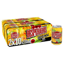 Desperados Tequila Lager Beer 330ml Cans (Case of 2)