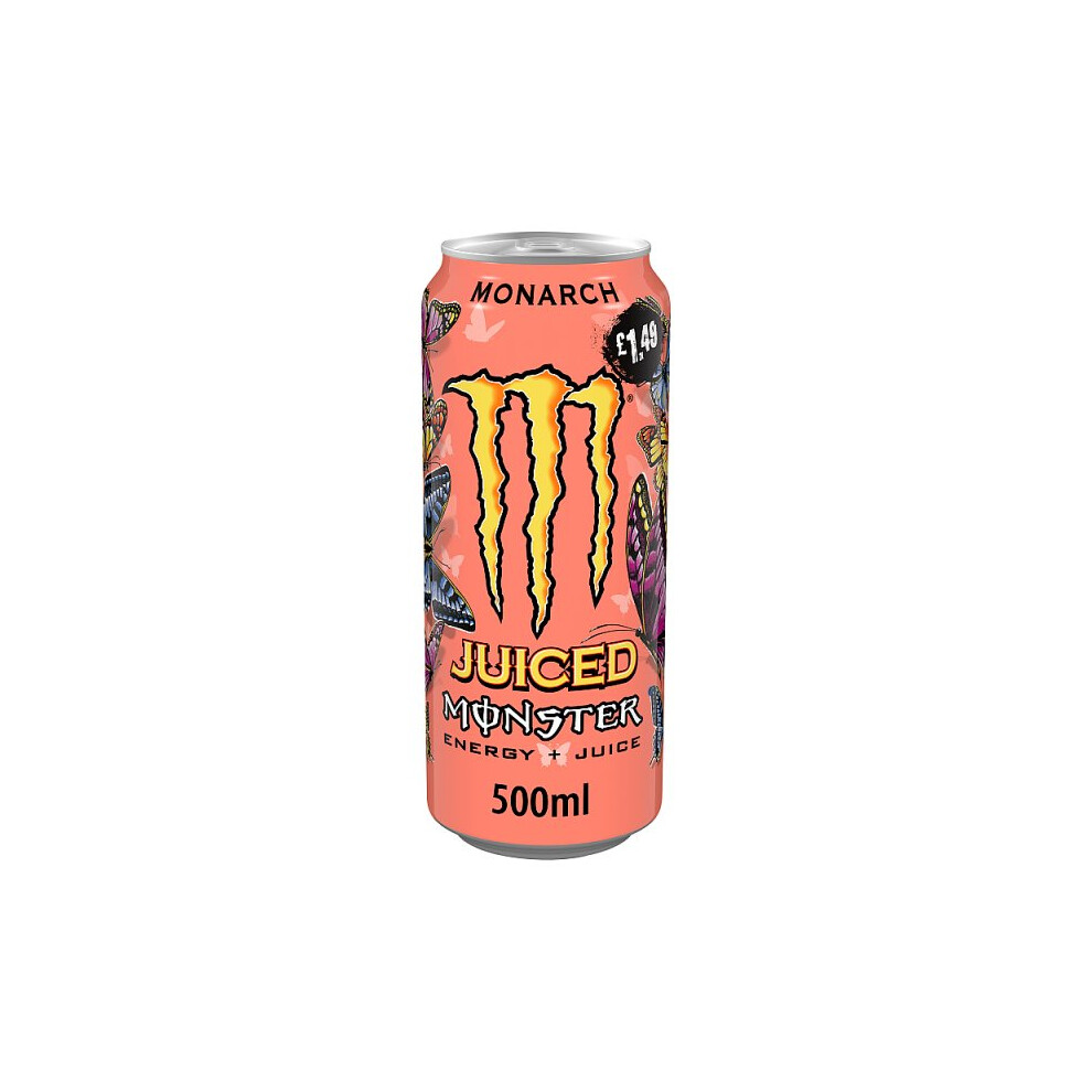 Monster Energy Monster Monarch Energy Drink 500Ml Pm 1.49 (Case Of 12)