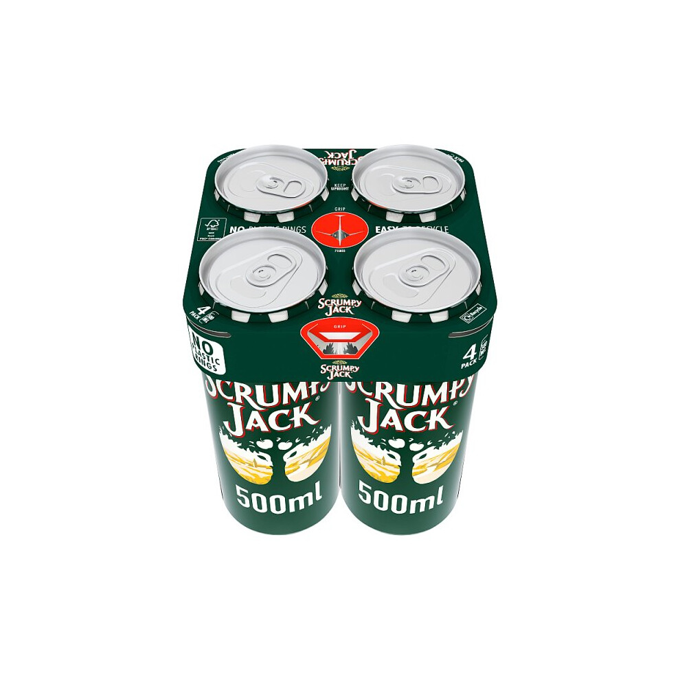 Alan Symonds Scrumpy Jack Premium British Cider 500Ml Cans (Case Of 6)