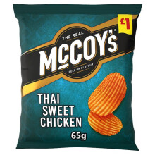 McCoy's Thai Sweet Chicken Flavour Potato Crisps 65g