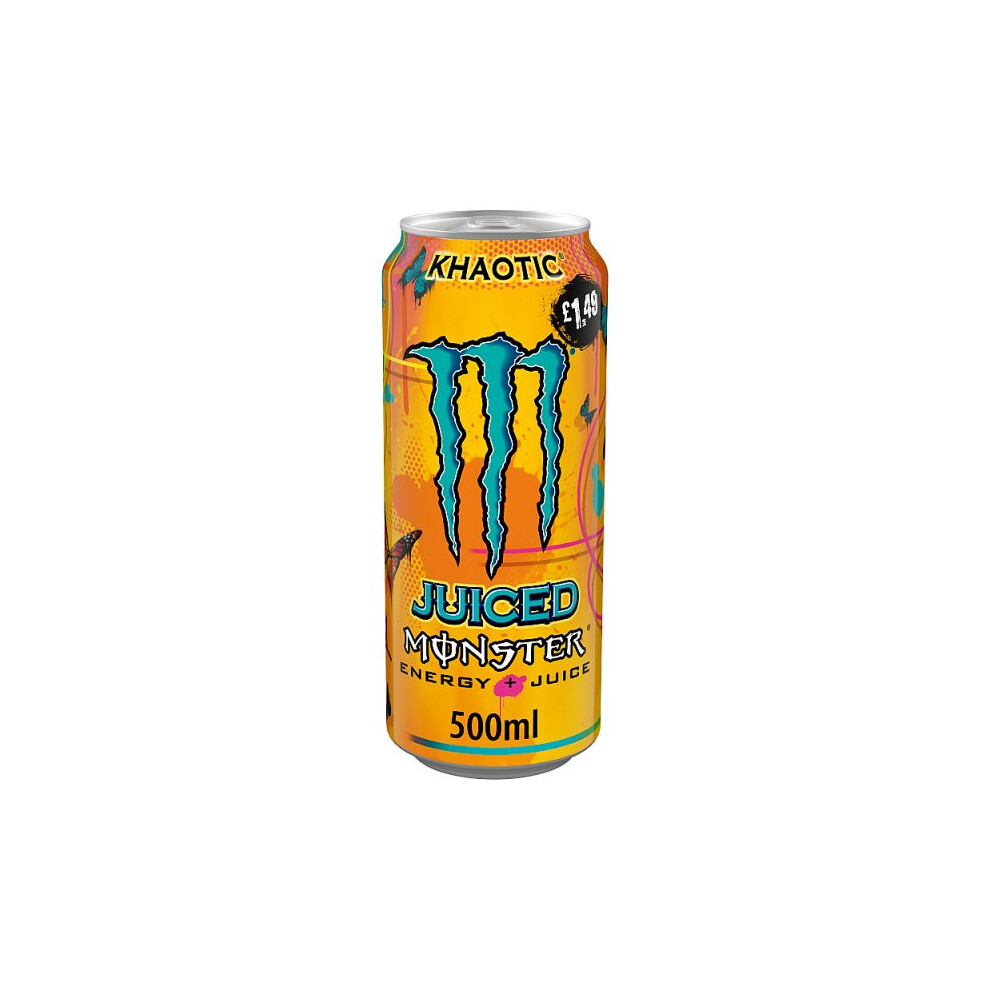 Monster Energy Monster Khaotic Energy Drink Pm 1.49 500Ml (Case Of 12)