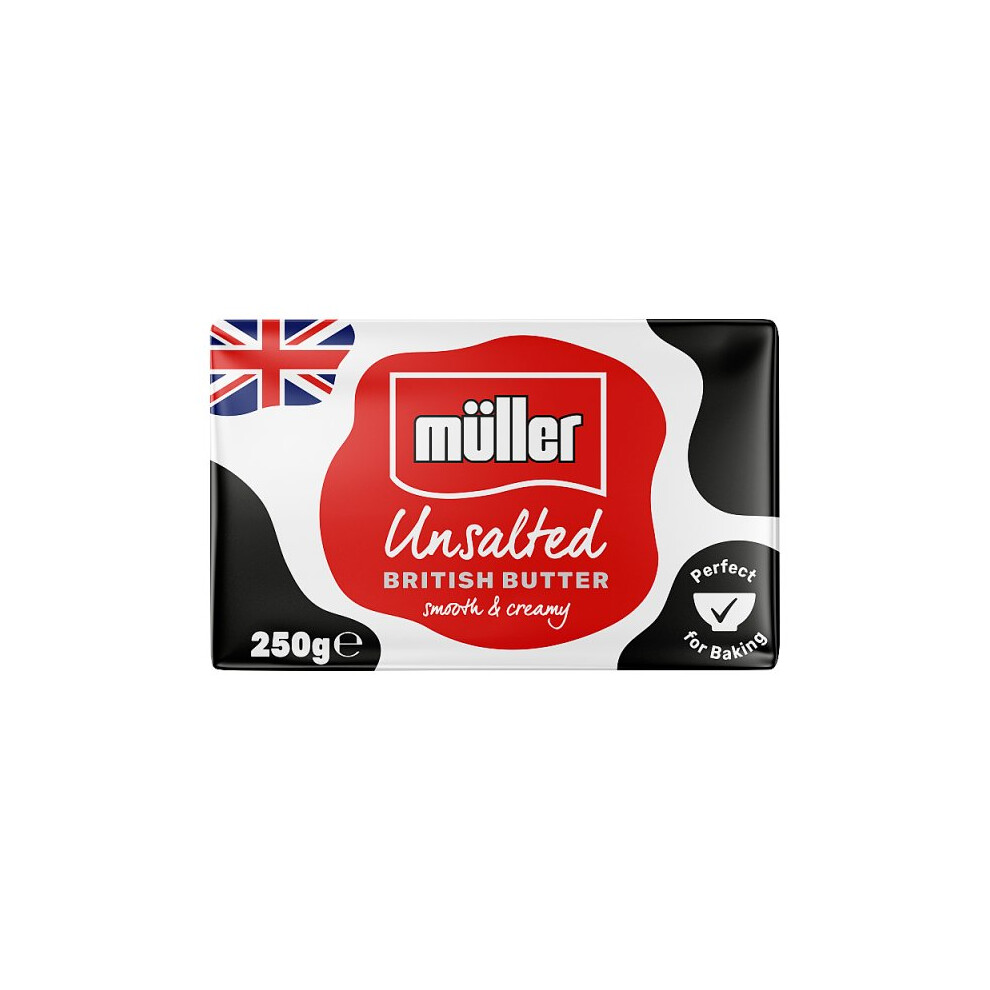 MÃ¼ller Unsalted British Butter 250g