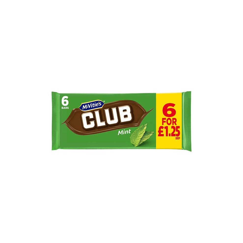 McVitie's Club Mint 22g (132g) (Case of 12)