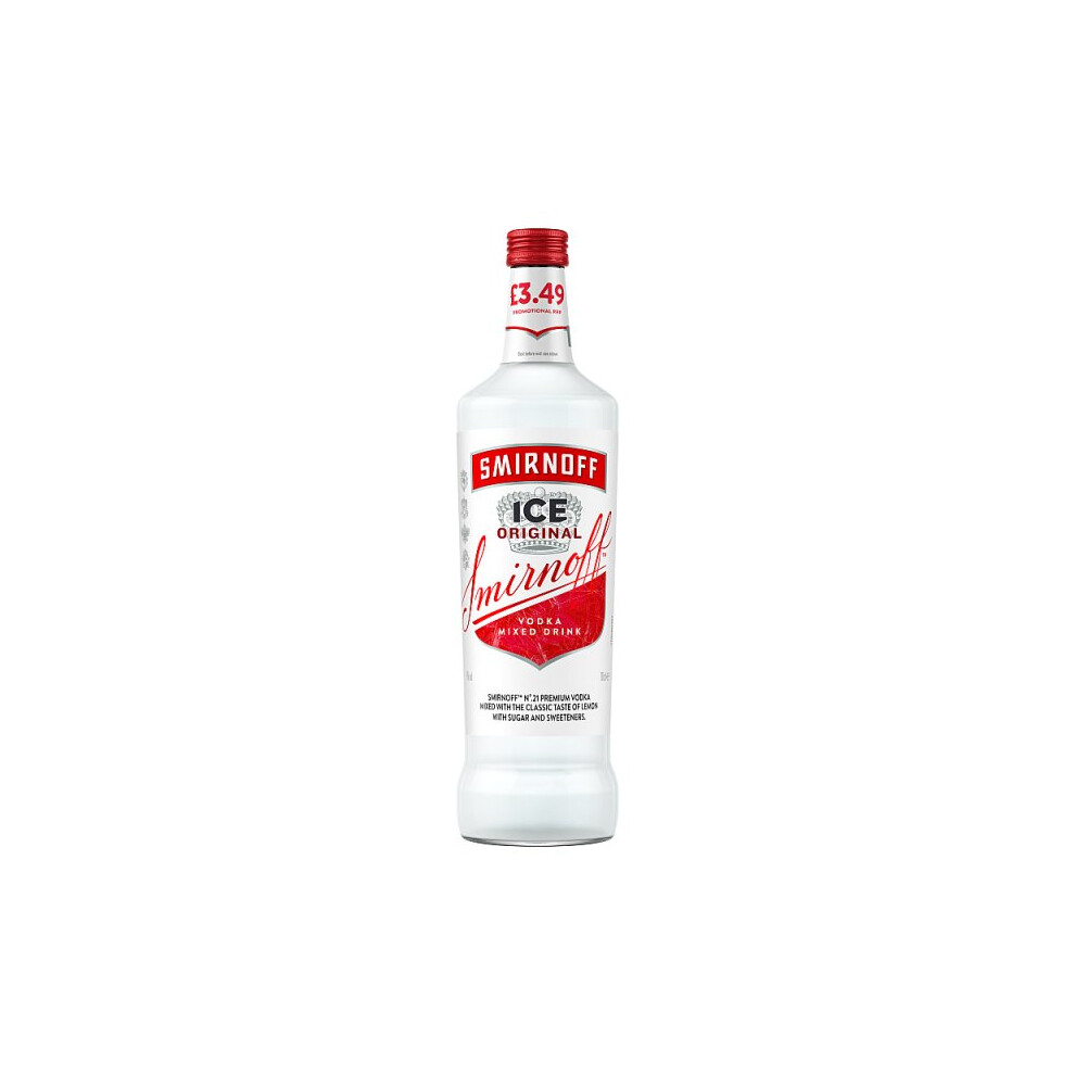 Smirnoff Ice Original Ready To Drink Premix Bottle 70cl 3.49 (Case of 6)