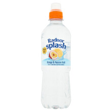 Radnor Splash Orange & Passion Fruit Sugar Free Flavoured Water 500ml (Case of 12)