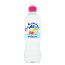 Radnor Splash Apple & Raspberry Sugar Free Flavoured Water 500ml (Case of 12)