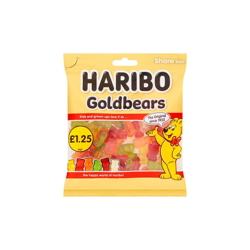 HARIBO Goldbears 140g (Case of 12, 12 x 140g)