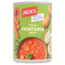 Jack's Hearty Vegetable Soup 400g (Case of 6 x 400g)