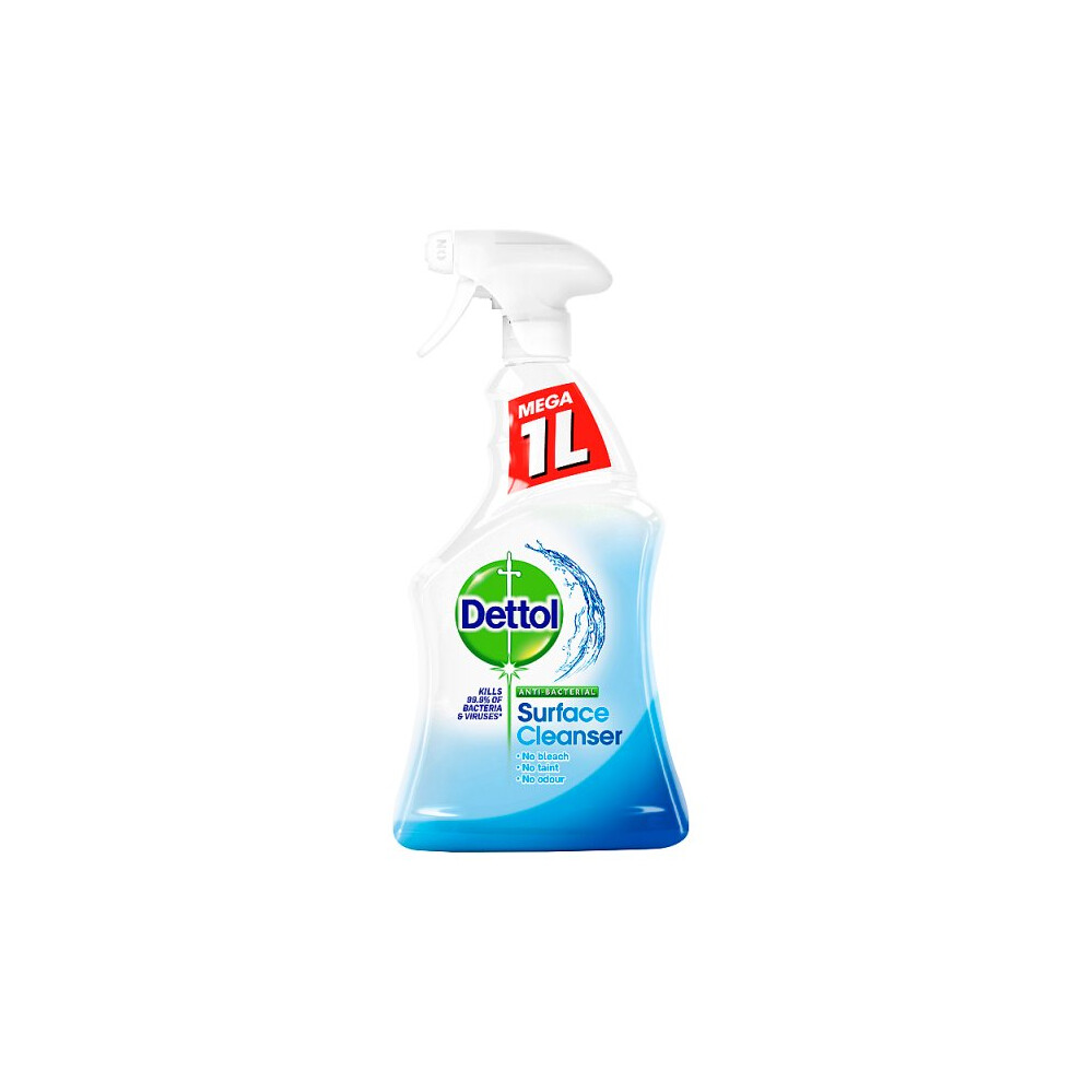 Dettol Anti-Bacterial Surface Cleanser 1000ml (Case of 6, 6 x 1ltr)