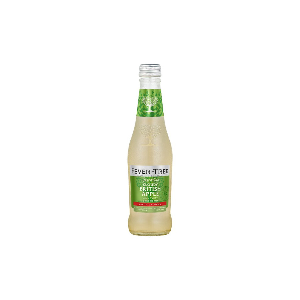 Fever-Tree Sparkling Cloudy British Apple 275ml (Case of 12, 12 x 275ml)