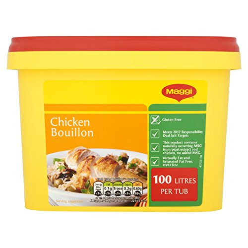 Maggi Chicken Bouillon 100lt (2 x 2.5kg)