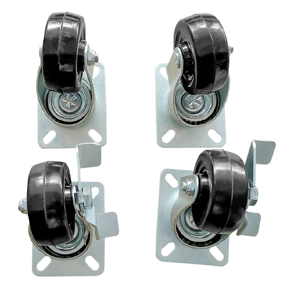 Polar Set of 4 Standard and Braked Castors