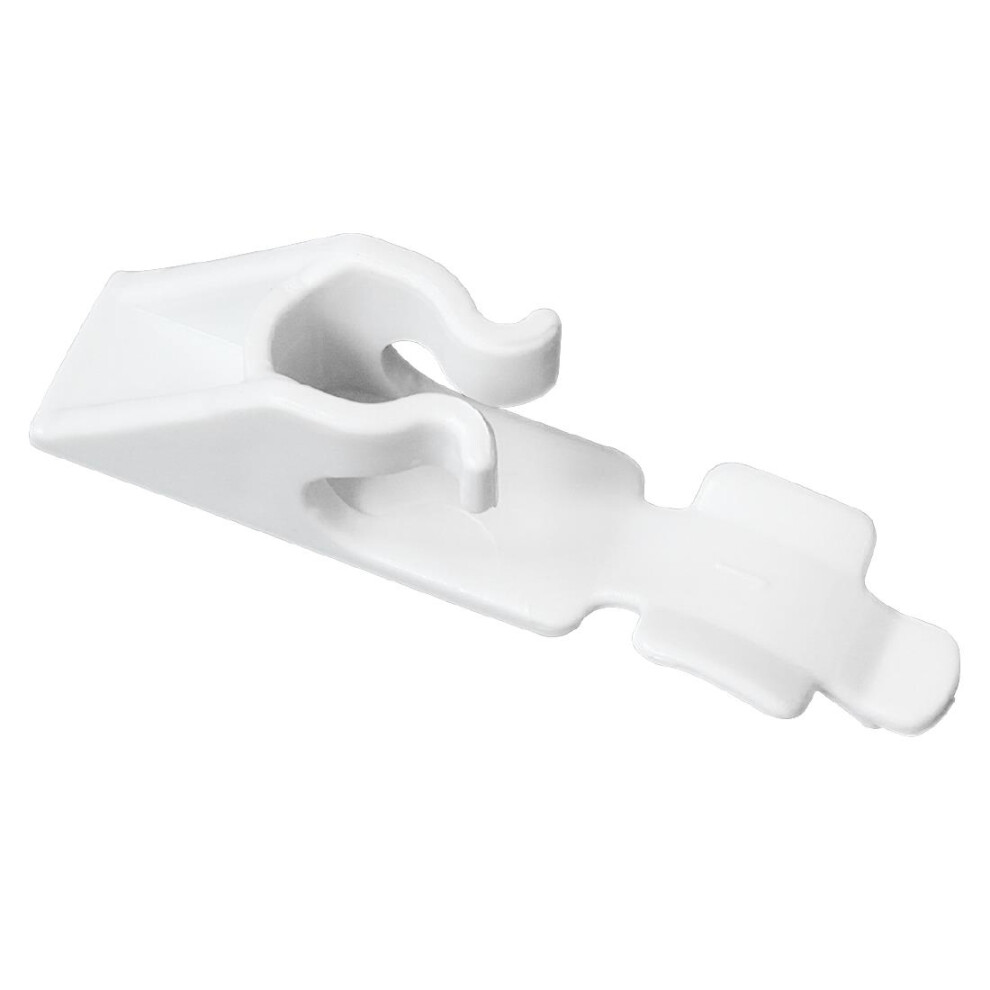 Polar White Shelf Clip