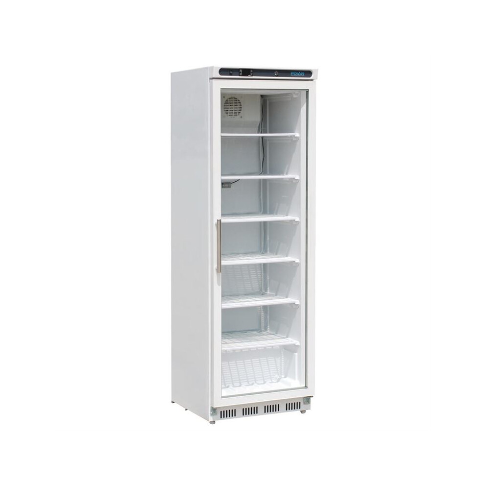 Polar C-Series Glass Door Display Freezer 365Ltr White