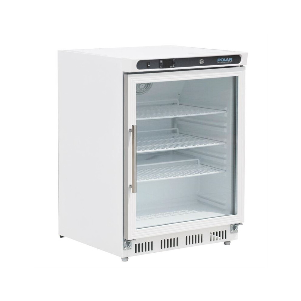 Polar C-Series Under Counter Display Fridge 150Ltr White