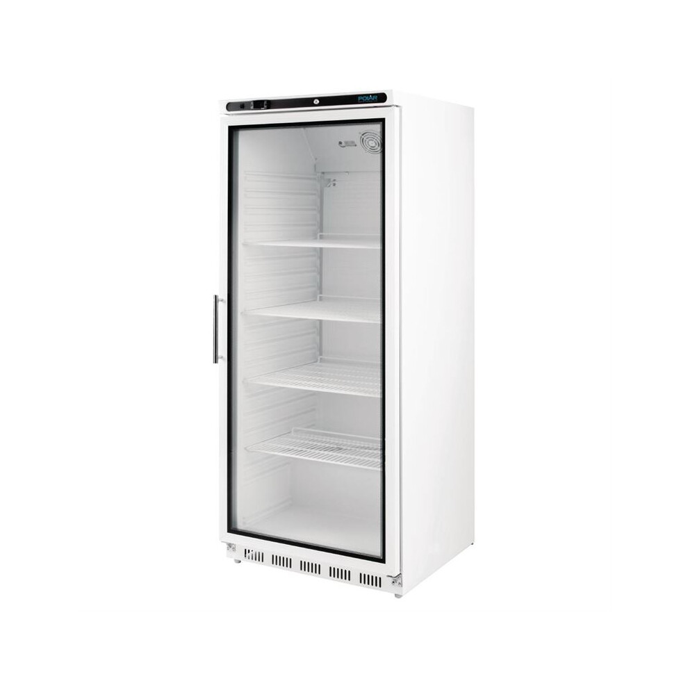 Polar C-Series Upright Display Fridge 600Ltr White