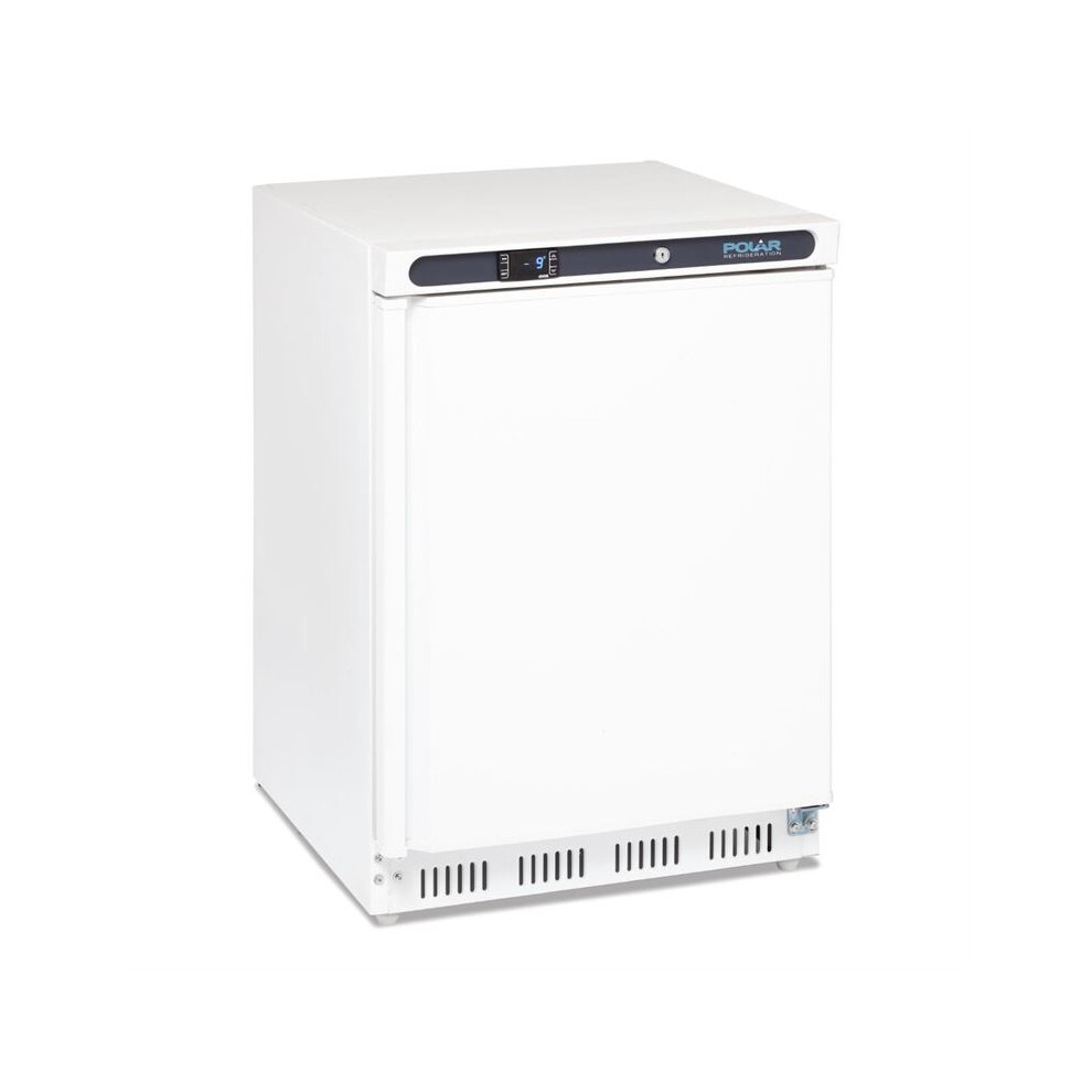 Polar C-Series Under Counter Freezer White 140Ltr