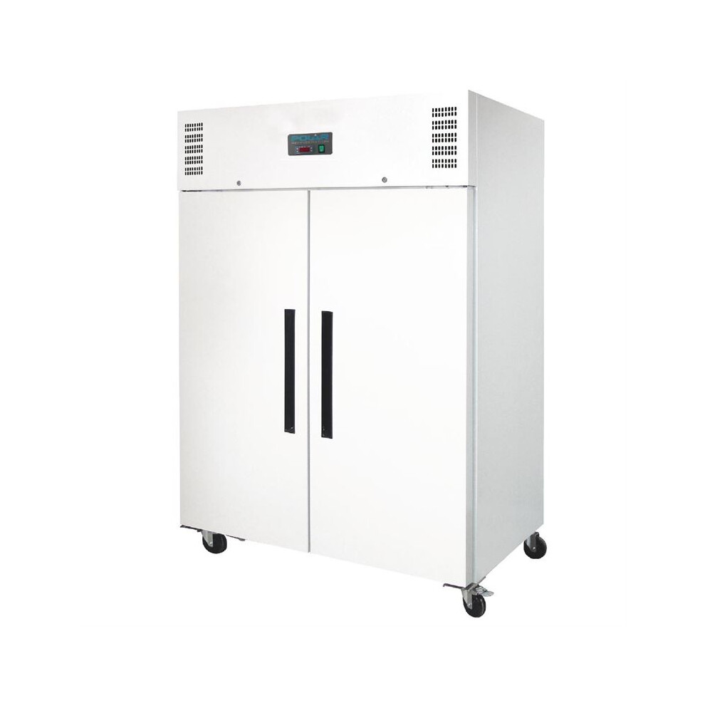 Polar G-Series Upright Double Door Freezer 1200Ltr White