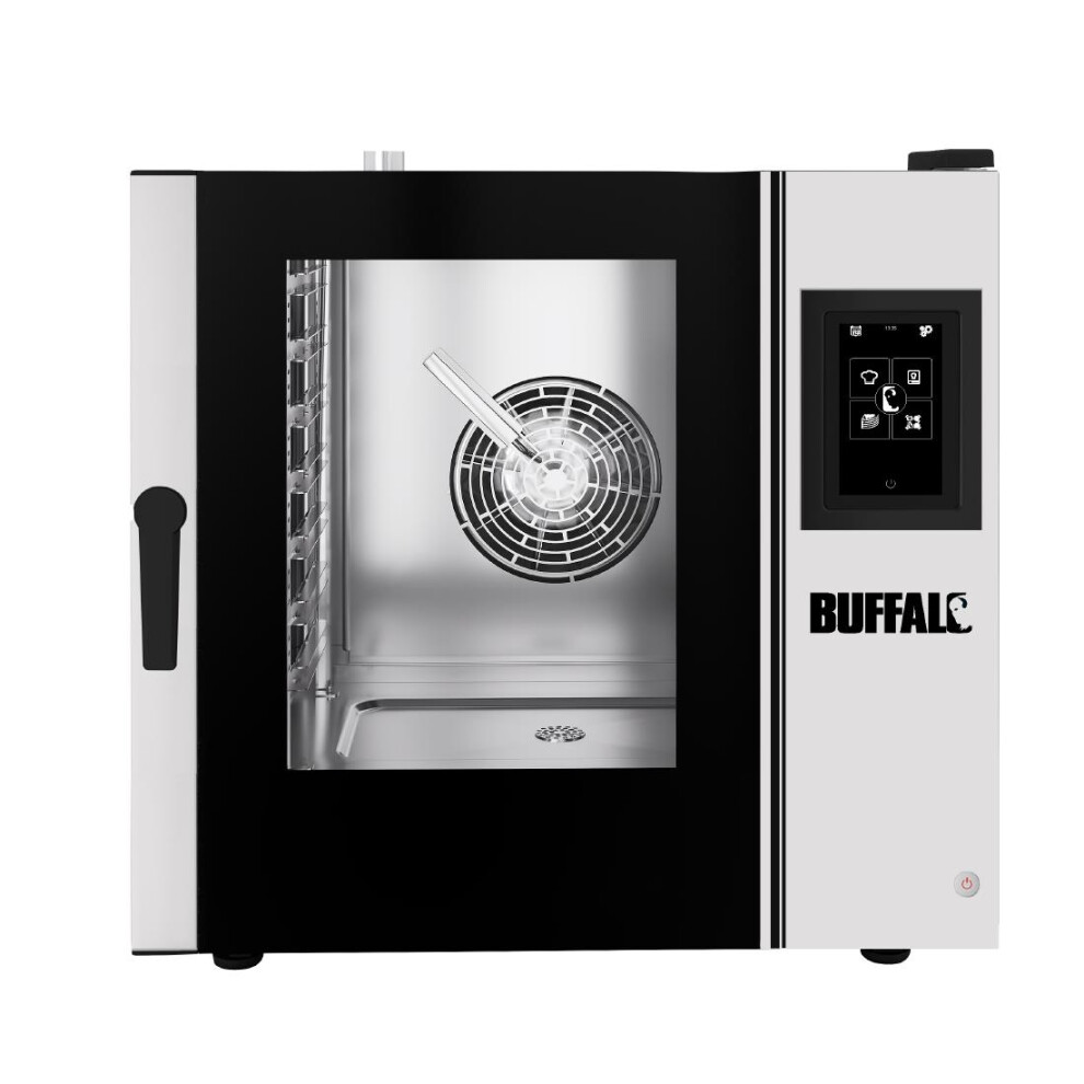 Buffalo Smart Touchscreen Combi Oven 7 x GN 1/1