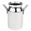 Olympia Stainless Steel Mini Milk Churn Medium 120ml 1