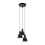 EGLO Eglo Priddy Steel Shade Pendant Trio 1