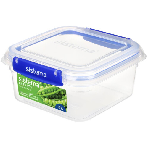 Sistema Sistema Klip It Plus Square Container 1.15Ltr