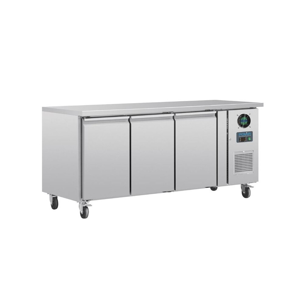 Polar U-Series Triple Door Counter Freezer 417Ltr