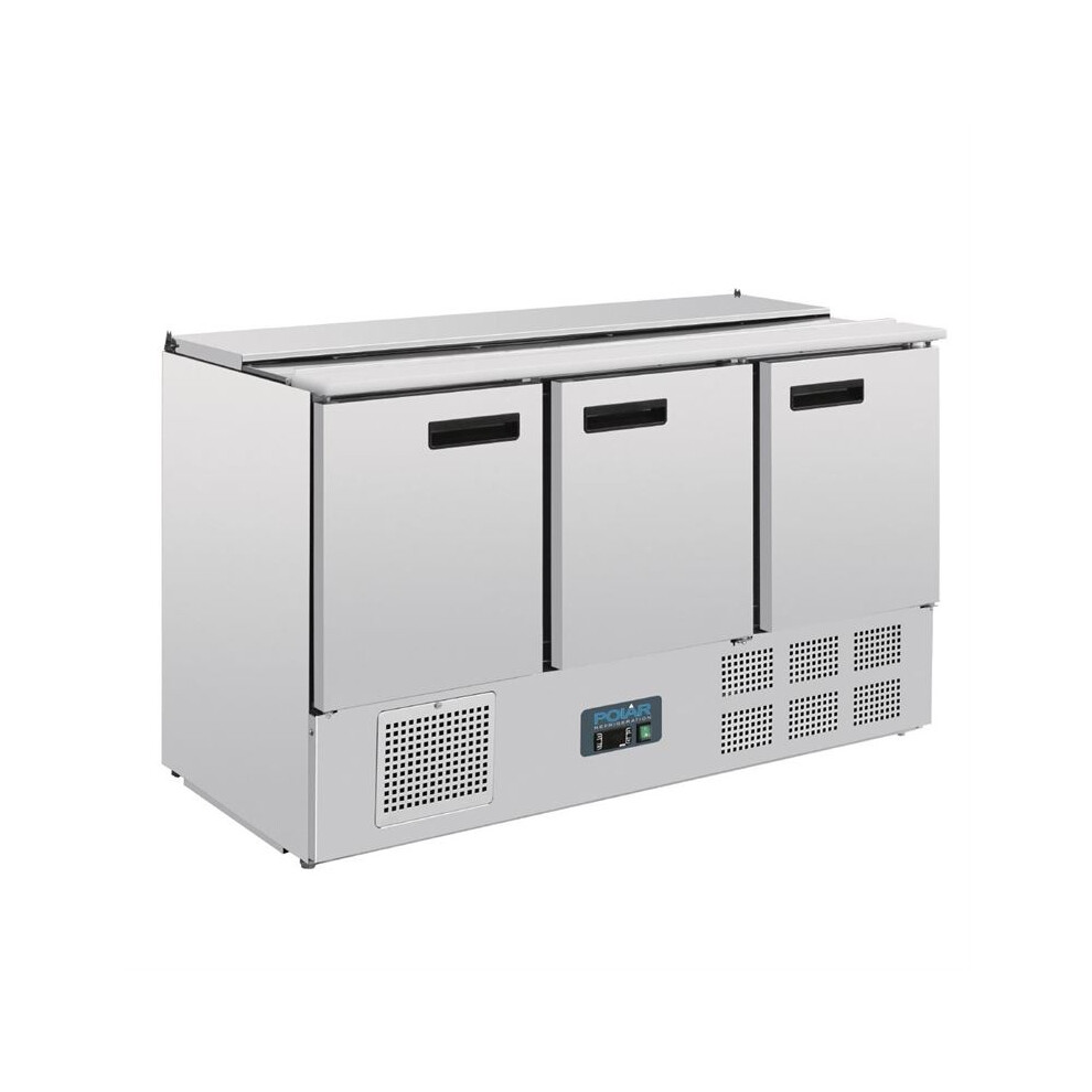 Polar G-Series Saladette Counter Fridge 368Ltr