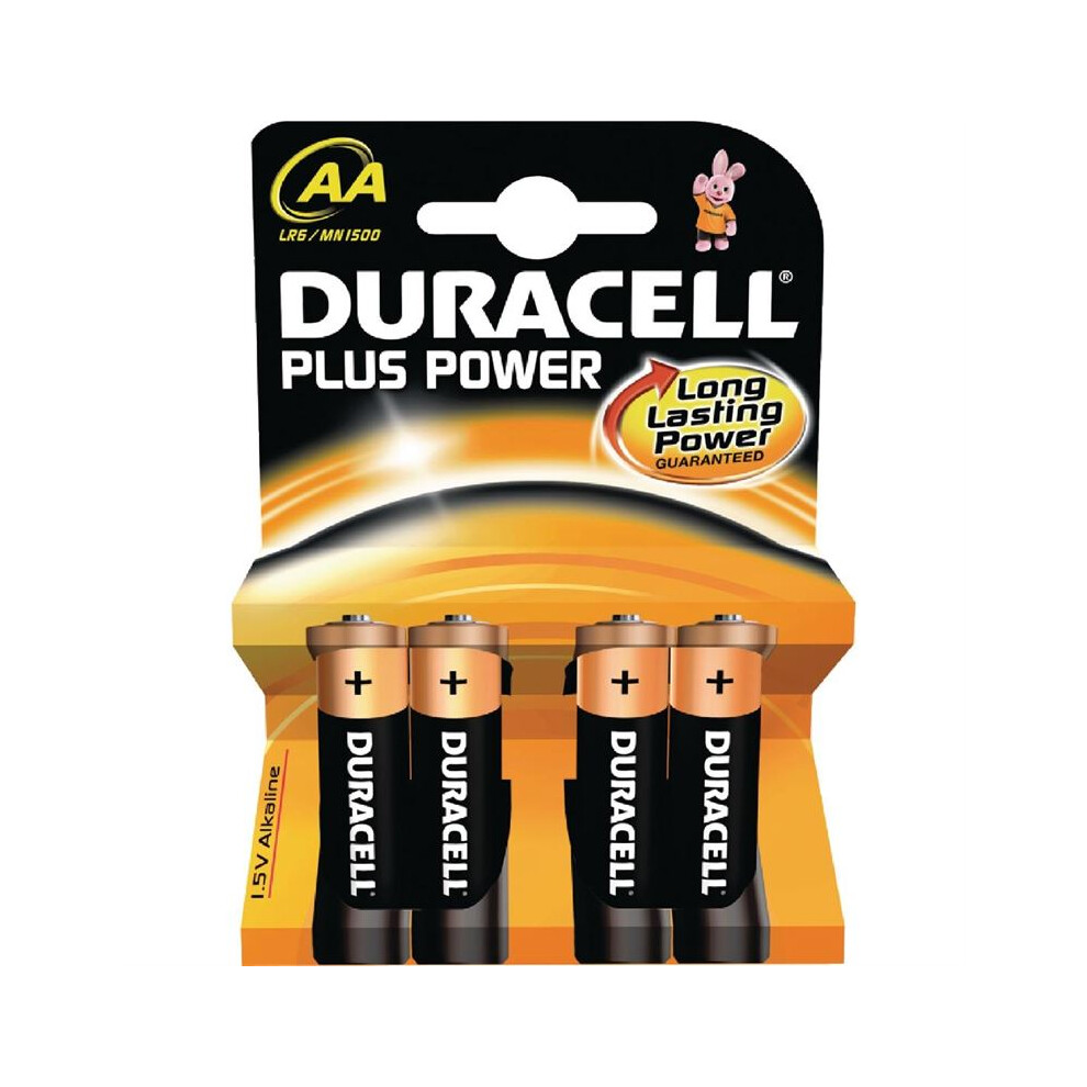 Duracell AA Batteries (Pack of 4)