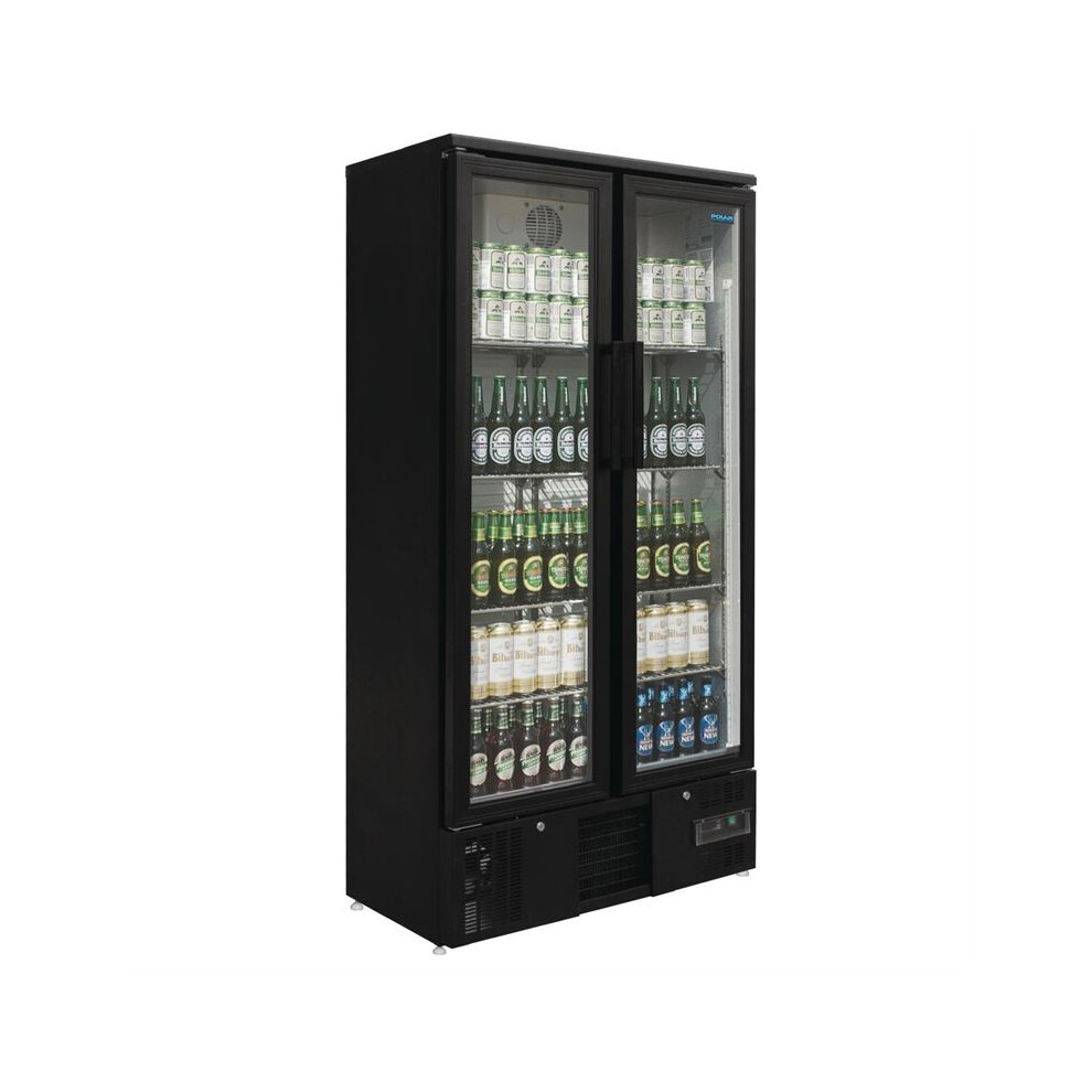 Polar G-Series Upright Back Bar Cooler with Hinged Doors 490Ltr