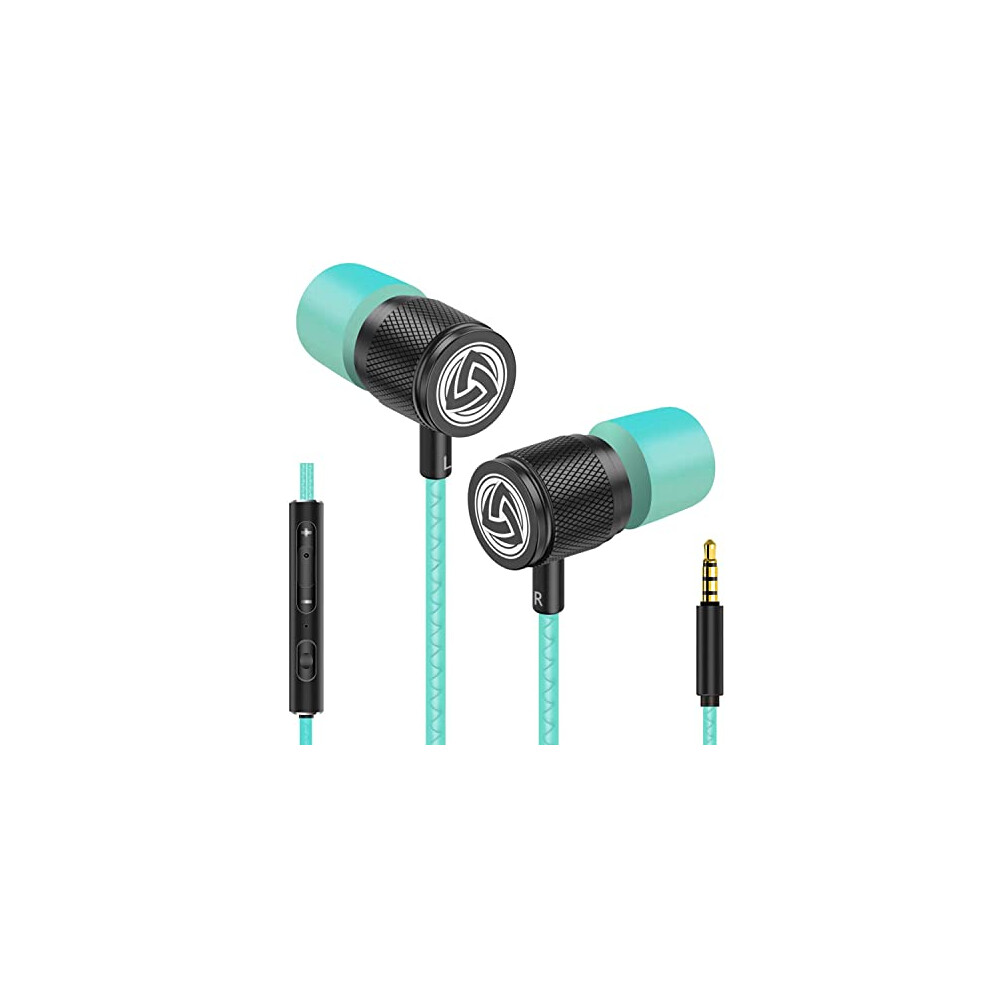 Photos - Headphones Ludos ULTRA Wired Earbuds in-Ear , 5 Year Warranty, Earphones with Microphone and Volume Control, Memory Foam, Rei
