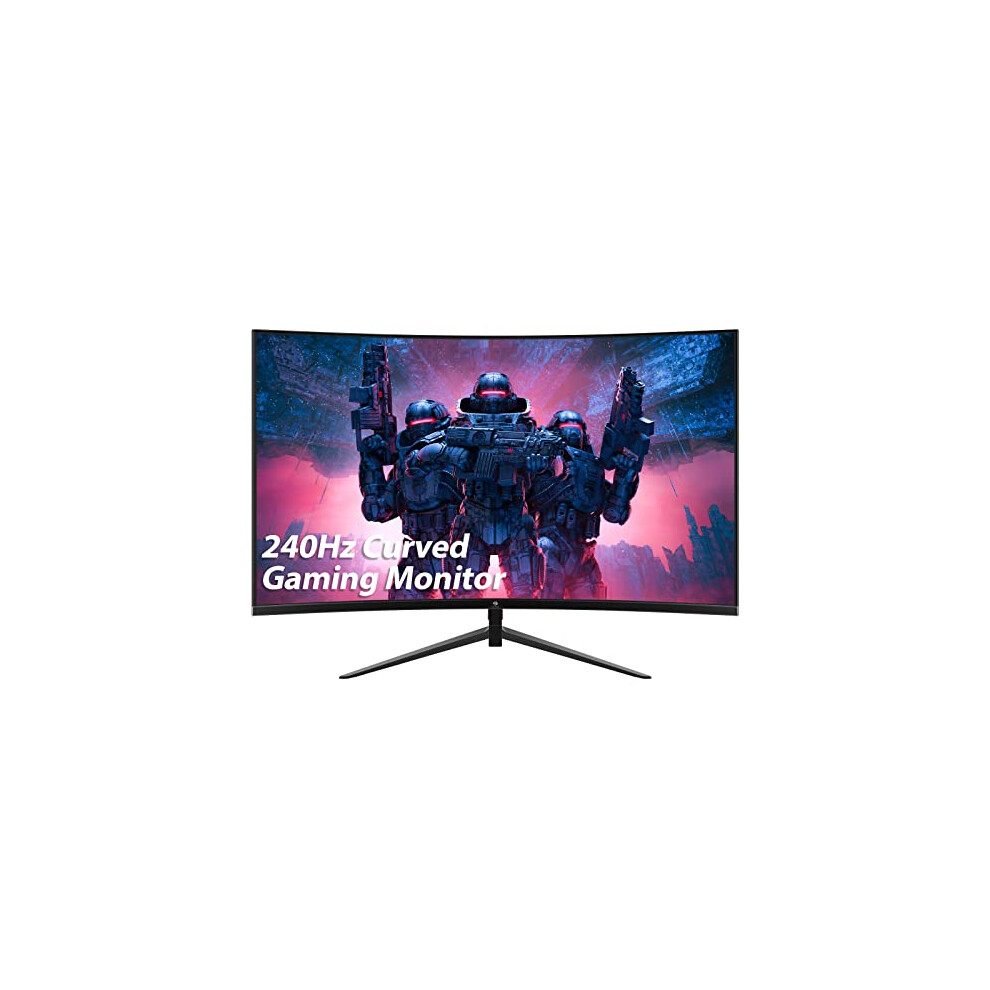 Z-Edge 27 Inch Curved Gaming Monitor 240Hz 1ms MPRT Full HD 16:9 Curved Screen 350cd/m? Brightness, Ultra-Thin?Bezel, FreeSync, HDMI 2.0 & DisplayPort