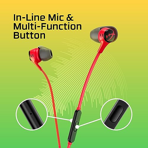 HyperX HyperX Cloud Earbuds II - Gaming Earbuds with Mic 2