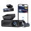 Pelsee P1 Duo Dash Cam Front and Rear, 4K Single Front Dash Camera, 2K/1080P Dual Car Camera with Parking Mode, Built-in Wi-Fi,1.5? IPS Display Mini 1