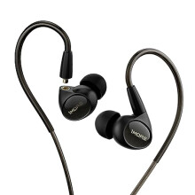 1MORE Penta Driver Wired In-Ear Earphones, Hi-Res Certified Hybrid Multi-Driver Headphones With Hifi Sound, Detachable MMCX Connector, MEMS Mic and