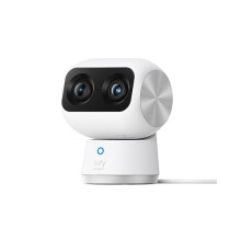 eufy Security Indoor Cam S350 Dual Cameras 4K UHD Indoor Security Camera with 8? Zoom and 360? PTZ, Ideal for Baby Monitor/Pet Camera/Dog Camera/Home
