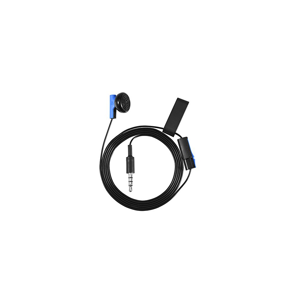Gaming Headphone, Mono Chat Earbud With Mic, 3.5Mm Plug & Clip For Playstation 4 Ps4 792172679336