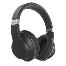 Hama Passion Voyage Bluetooth Headphones (Over Ear Headphones, Noise Cancelling, Wireless Charging, Headphones with Microphone, with Touch Function,