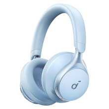 soundcore by Anker, Space One - Adaptive Active Noise Cancelling Headphones, Enhanced Human Voice Reduction, 40H ANC Playtime, LDAC Hi-Res Wireless