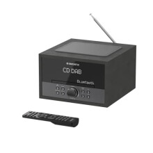 CD Player, DAB+ and FM Bluetooth Radio | CD Players for Home - DAB Radio Mains Powered Hifi System with Inbuilt Speaker, USB, AUX, 3.5mm Jack and