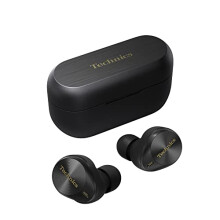 Technics EAH-AZ80 Wireless Earbuds with Noise Cancelling, 3 Device Multipoint Bluetooth, Comfortable In-Ear Earphones, Wireless Charging,? Black