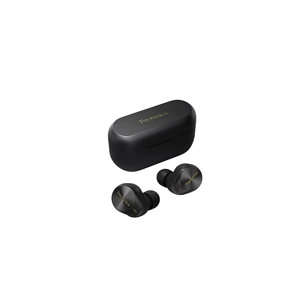 Technics Eah-Az80 Wireless Earbuds With Noise Cancelling, 3 Device Multipoint Bluetooth, Comfortable In-Ear Earphones, Wireless Charging,? Black 5025232929122