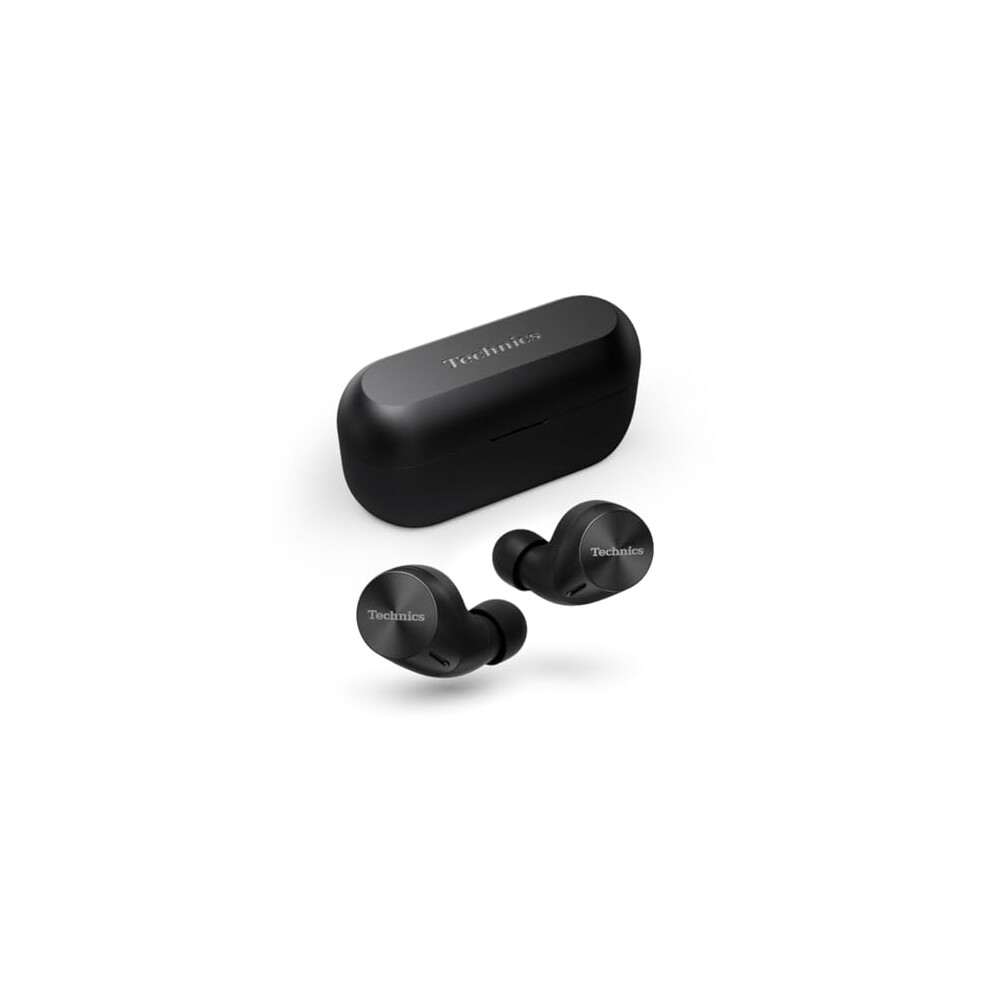 Technics Eah-Az60m2 Wireless Earbuds With Noise Cancelling, 3 Device Multipoint Bluetooth, Comfortable In-Ear Earphones, Wireless Charging, Black 5025232944156