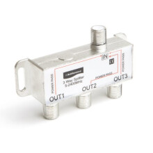 Antiference AS03 3 Way F-Type Indoor TV Signal Splitter