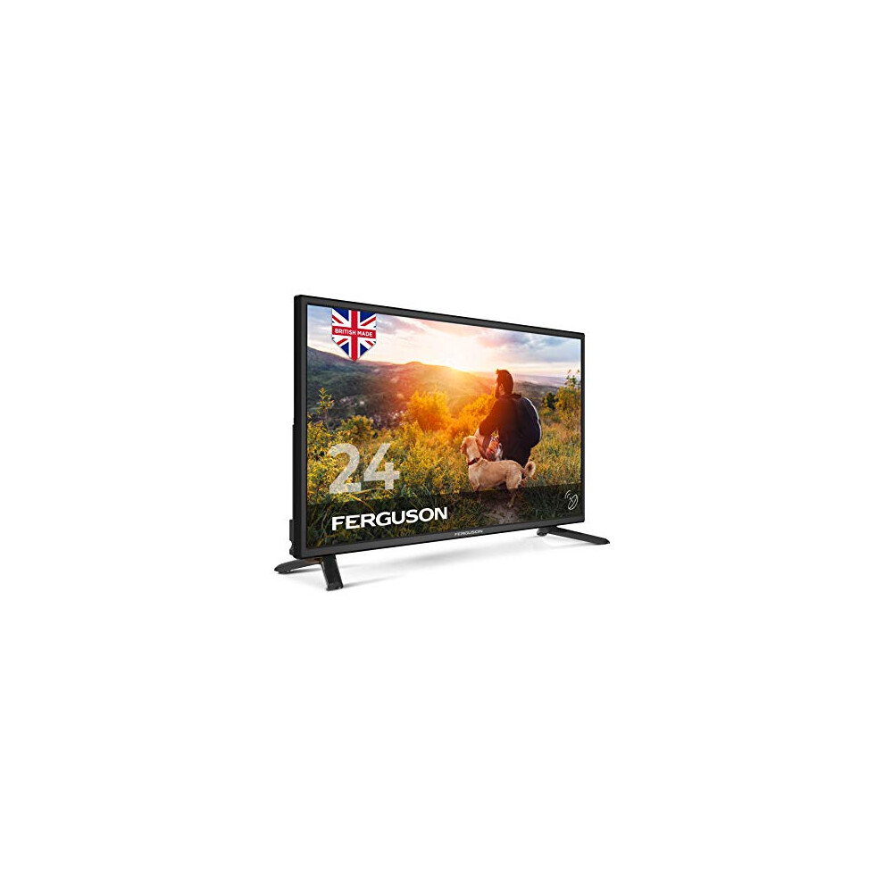 ferguson-f2420s-24-inch-hd-ready-led-digital-tv-with-built-in-freeview-t2-hd---satellite-tuner-and-freeview-t2-hd--black