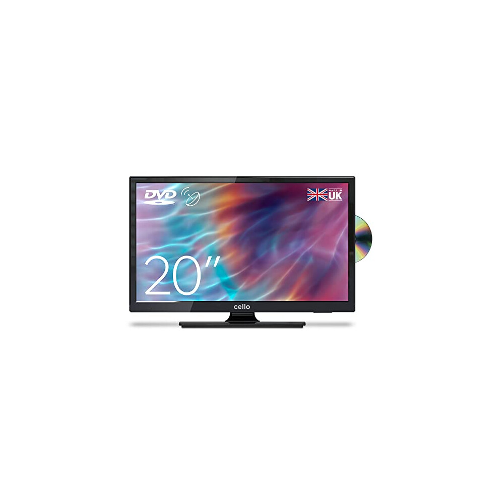 Cello C2020F 20 inch LED TV/DVD Freeview HD with Satellite Receiver Made In The UK