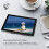Elprico Portable TV with Freeview,14" Small Portable 1080P HD Mini TV for Motorhome, Caravan, Car and Camping | Kitchen TV | Built-In 1800mAh 3