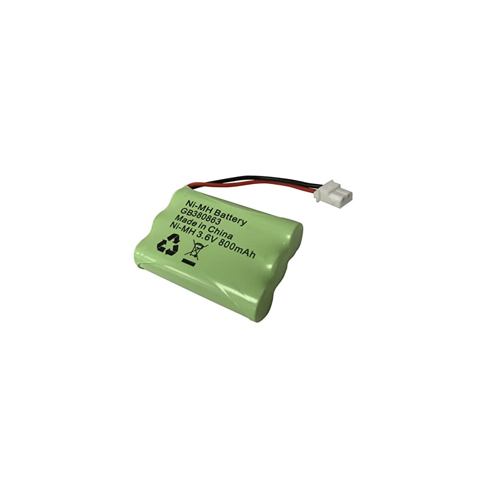 Rechargeable Battery Pack For Motorola Mbp36s Baby Monitor 3.6V Nimh (800Mah Rounded Connector) 5060408624531