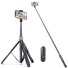 ATUMTEK 65" Selfie Stick Tripod, All in One Extendable Phone Tripod Stand with Bluetooth Remote 360? Rotation for iPhone and Android Phone Selfies,