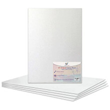 8 X 10? Canvas Panel Stretched Blank Canvas Board Primed Artist Boards 100% Cotton for Oil Paint Acrylic Painting Mixed Media White Canvases Painting